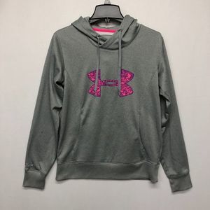 Under Armour Women Semi Fitted Pullover Hoodie Sweatshirt Size Medium M119 -7